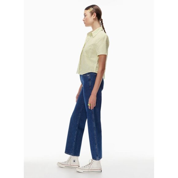 Aritzia SUNDAY BEST Jupiter 90's Medium Blue High Rise Wide Leg Jeans, Size 2 - Picture 13 of 16